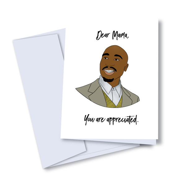 Dear Mama - Kaleidadope Greeting Card