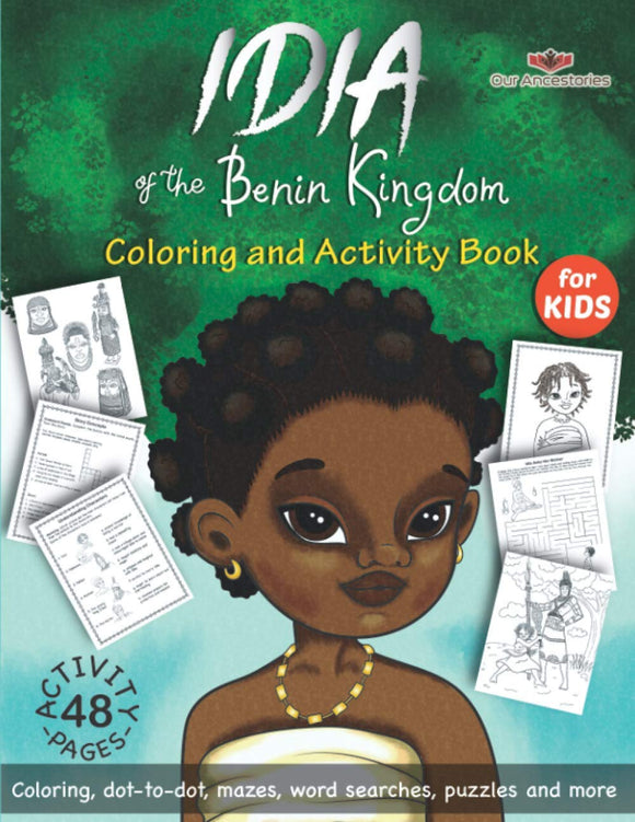 Idia of the Benin Kingdom - Coloring Book
