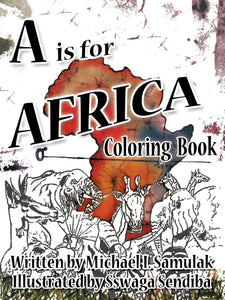 A is for Africa - Coloring Book
