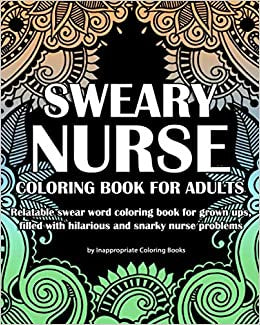 Nurse Coloring Book - Midnight Edition