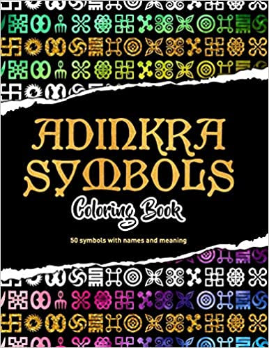 Adinkra Symbols - Coloring Book