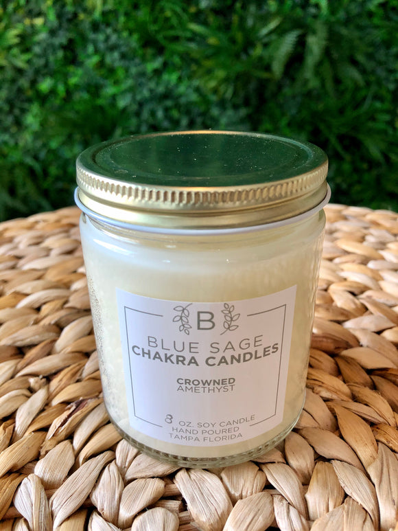 Crowned Chakra Soy Candle