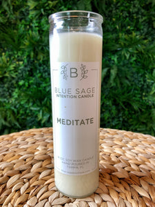 Meditate Intention Candle