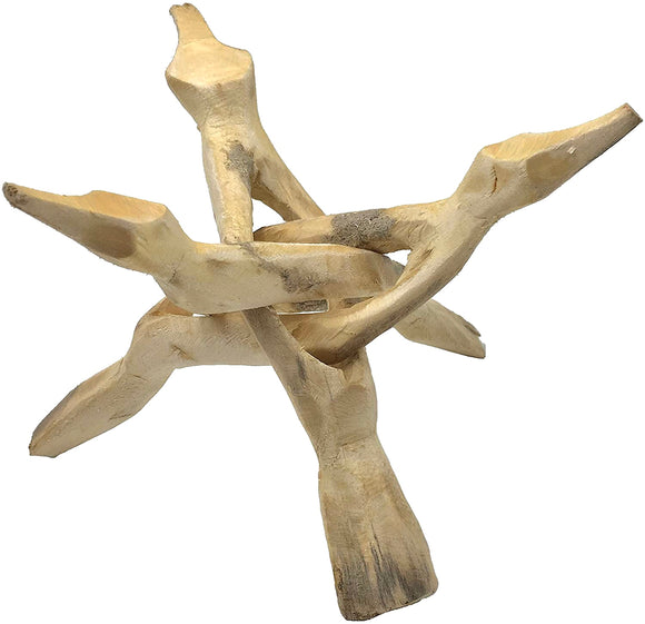 Tripod Stand (6 inch) - natural wood