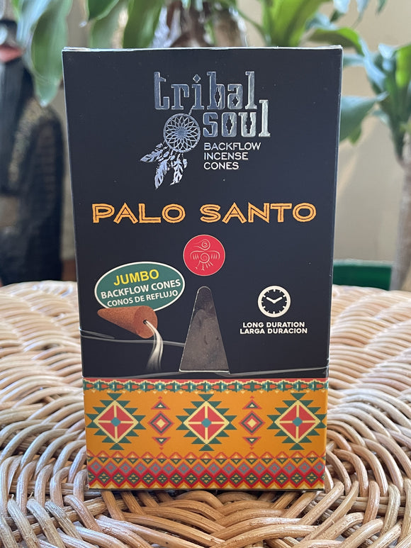 Tribal Soul Backflow Incense Cones - Palo Santo