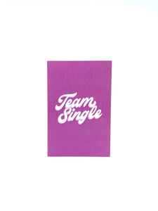 Team Single - Kaleidadope Greeting Card