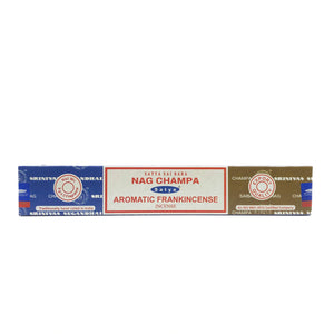 Nag Champa Aromatic Frankincense Combination Pack - (14 Sticks)